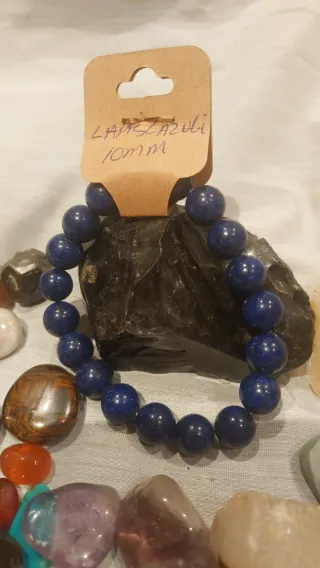 Pulsera Lapislazuli Natural 10mm