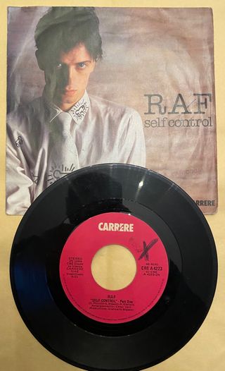 45 giri Raf - Self control 1984