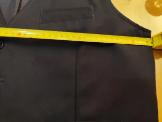 Chaleco de camarero negro,talla XL Poco usado