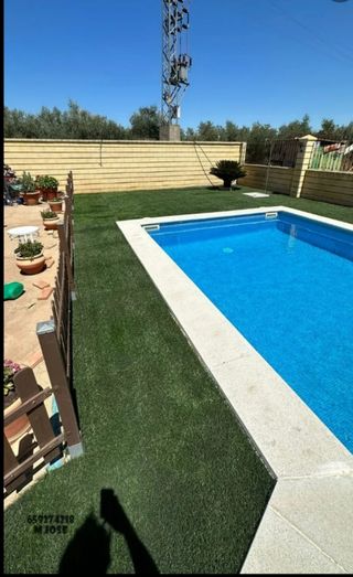 Césped artificial reciclado