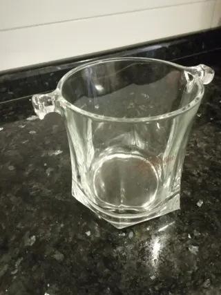 Cubitera de Cristal con Asas