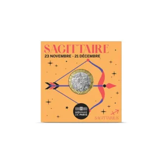 Francia 2025 moneda 5€ Signos Zodiaco Sagitario