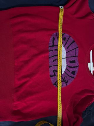 Jersey Desigual Rojo Labios