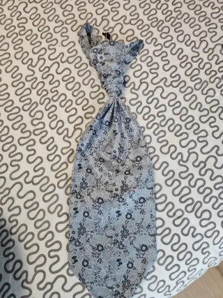 Traje de novio azul a estrenar