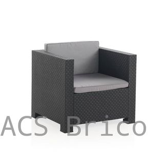 Muebles Jardín Diva Tropea Grafito