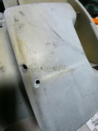 Bauletto Vespa PK 50 S Bianco