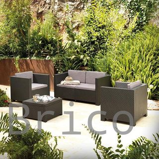 Muebles Jardín Diva Confort Storage Grafito