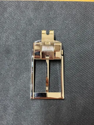 Fibbia Montblanc Oro Argento