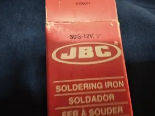 SOLDADOR DE ESTAÑO   JBC 30S-12V