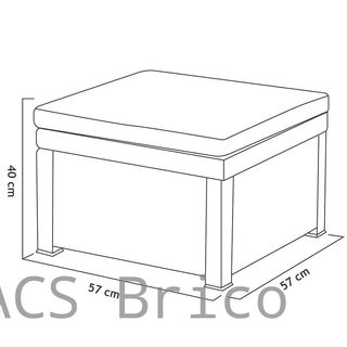 Muebles Jardín Manhattan Grafito