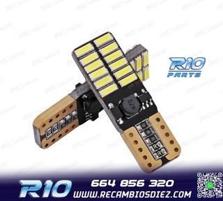BOMBILLA T10 LED 24 SMD CANBUS