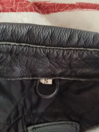 Chaqueta moto cuero IXON Racing auténtica