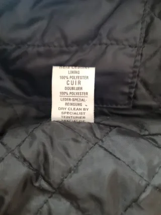 Chaqueta moto cuero IXON Racing auténtica