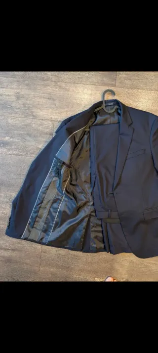 Traje Zara Azul Marino