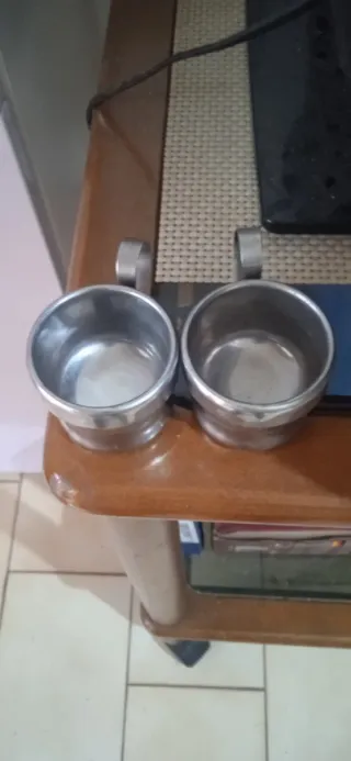 Coppia tazzine alluminio