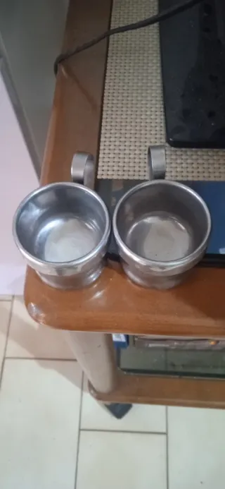 Coppia tazzine alluminio