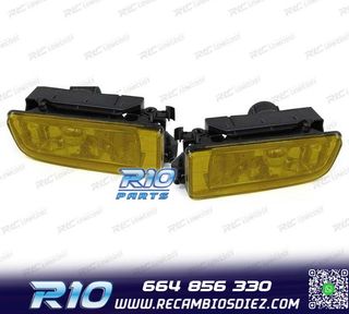 FAROS ANTINIEBLA BMW E36 CRISTAL AMARILLO