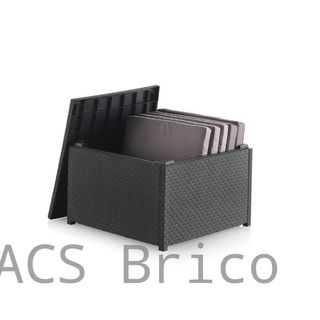 Muebles Jardín Diva Confort Storage Grafito