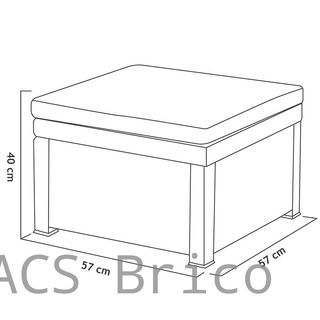 Muebles Jardín Manhattan Grafito