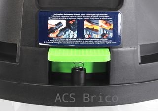 Aspirador Polvo Líquidos 70L 2400W 2 Motores 48463 - Saurium