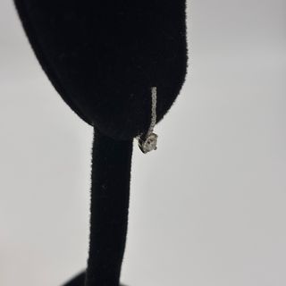 Pendientes de oro blanco 18kt con diamantes