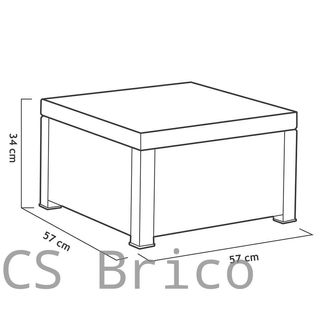 Muebles Jardín Evo Confort Grafito