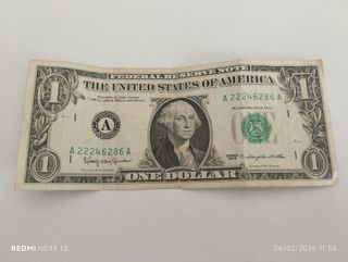 Billete 1 Dólar USA 1963