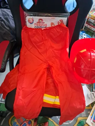 Disfraz Bombero Niño Talla 7-8