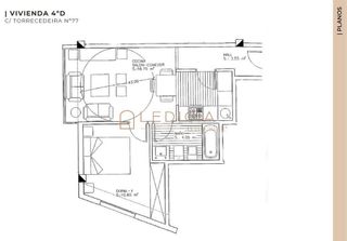 Piso en venta en O Berbés - Peniche en Vigo