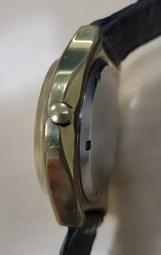 Omega Seamaster Automático. Chapado en oro.