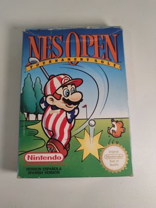 NES Open Tournament Golf Nintendo NES