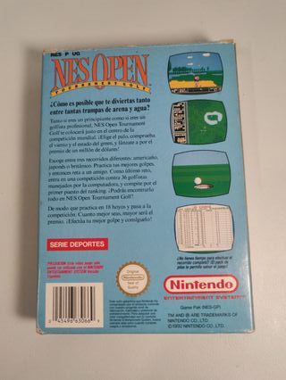 NES Open Tournament Golf Nintendo NES