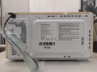 Microondas Retro Amarillo