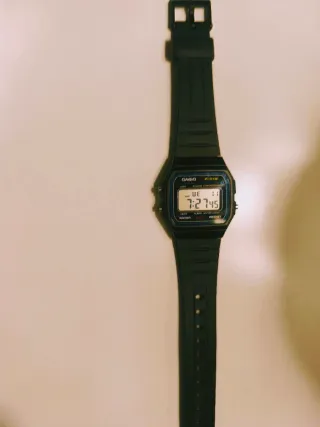 Reloj Casio F-91W Negro