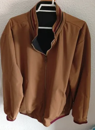 Chaqueta Bomber Reversible Hombre