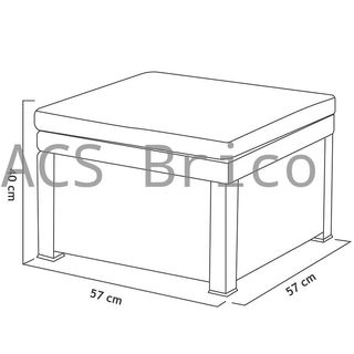 Muebles Jardín Manhattan Grafito
