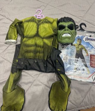 Disfraz Hulk Niño Talla 3 años