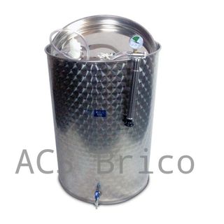 Depósito Inox Siempre Lleno 316 - 100 Litros - 420x750