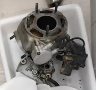 Cilindro y conmutador de luces Yamaha