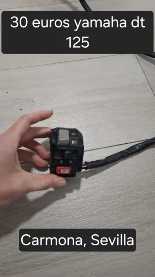 Cilindro y conmutador de luces Yamaha