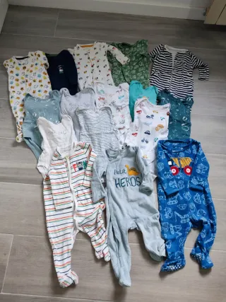 Lote Ropa Bebé Niño 6-12 Meses