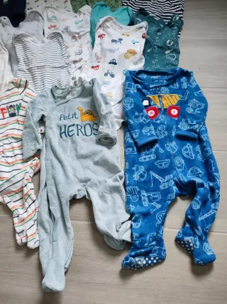 Lote Ropa Bebé Niño 6-12 Meses