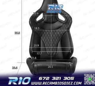 KIT ASIENTO BAQUET UNIVERSAL CUERO NEGRO ESTILO SPORTSTER CU