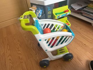 Cocinita Smoby con Carrito de Compra