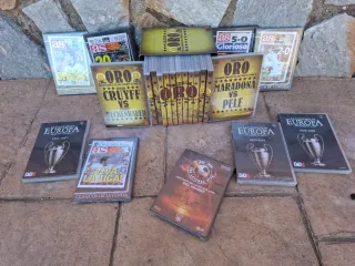 Colección DVDs Fútbol: Duelos de Oro y Europa