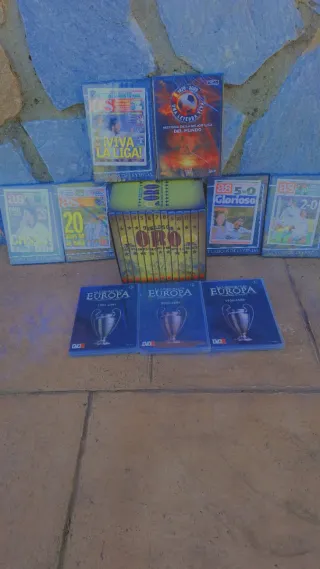 Colección DVDs Fútbol: Duelos de Oro y Europa