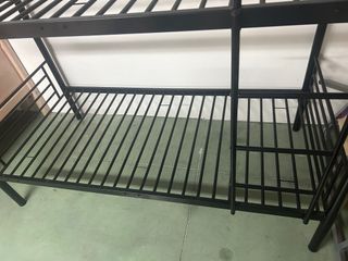 Litera metálica negra 90x190cm