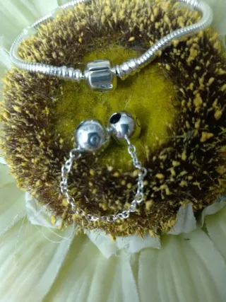 Cadena de seguridad  plata