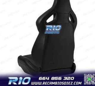 ASIENTO BAQUET UNIVERSAL CUERO NEGRO ESTILO SPORTSTER