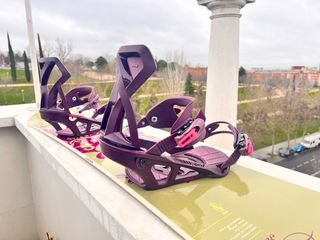 Tabla Snowboard 149 cm con Fijaciones